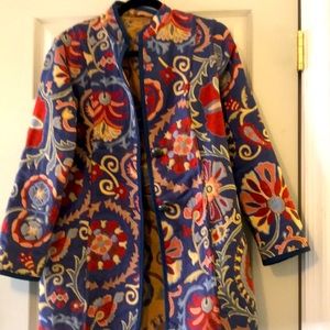 Gorgeous embroidered patterned jacket